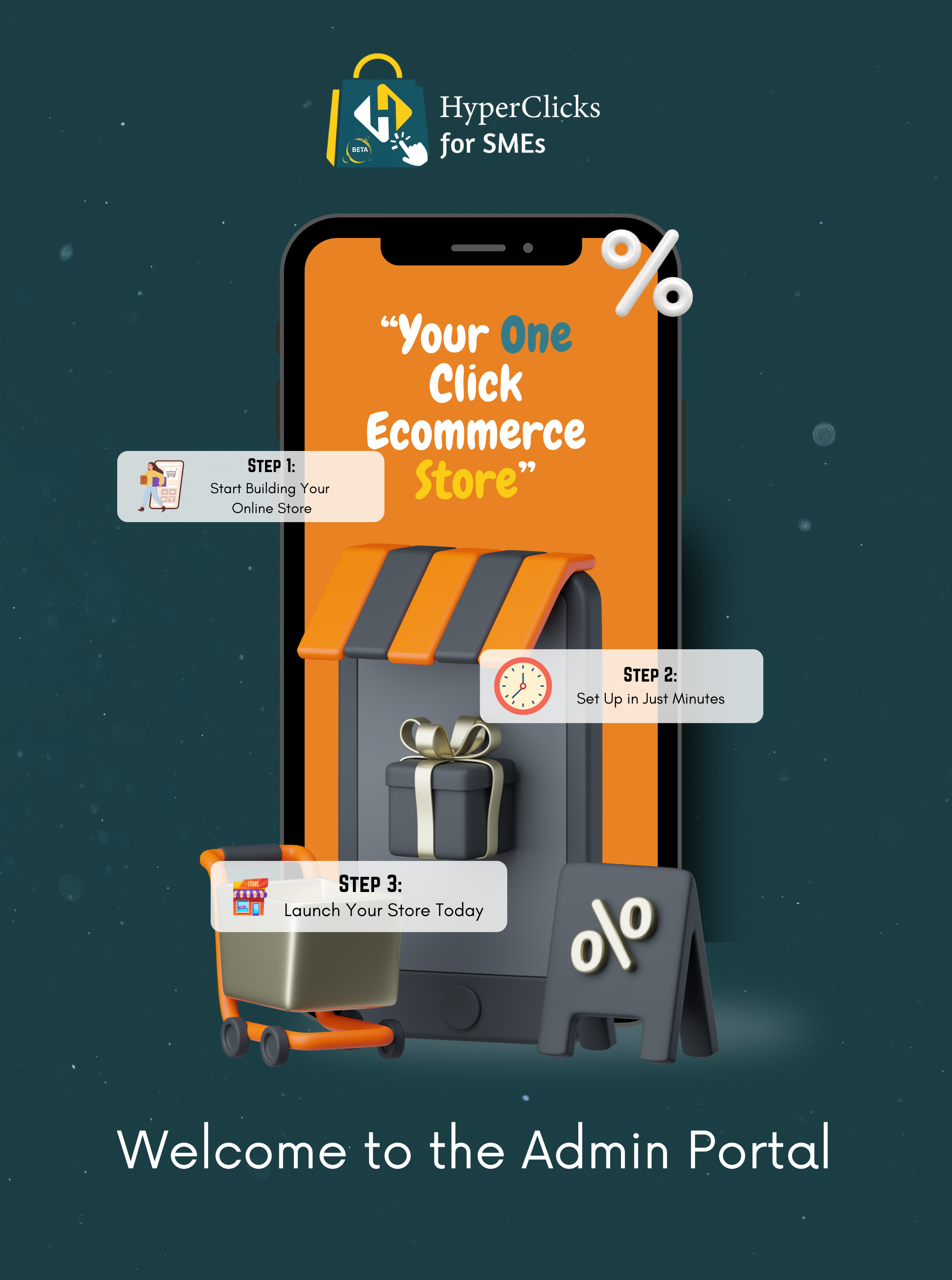 Admin portal graphic